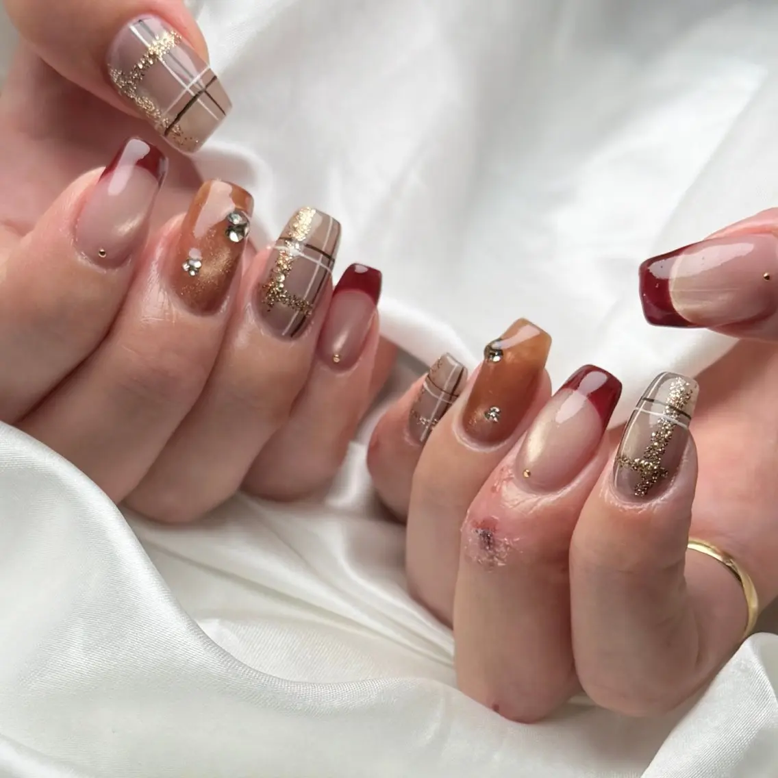 ネイル ハンドネイル 【nailsalon LaMeL】岡崎のネイルデザイン