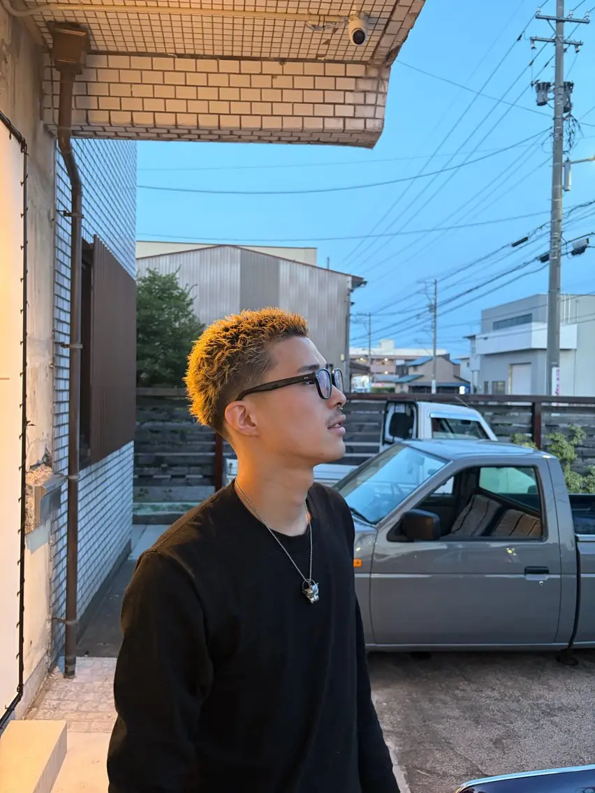 パーマ メンズ カット パーマ SANDGATE shionのヘアスタイル