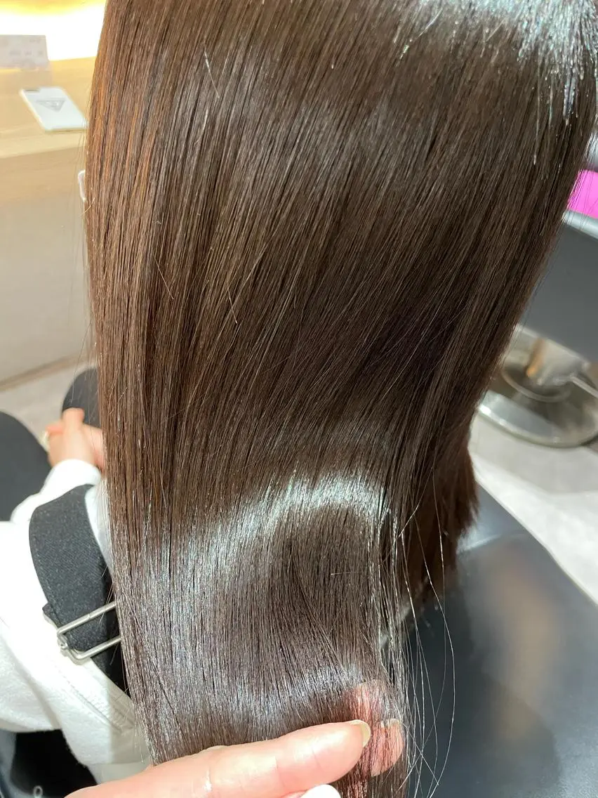 当日限定🌟前髪縮毛矯正+前髪カット+トリートメントの写真