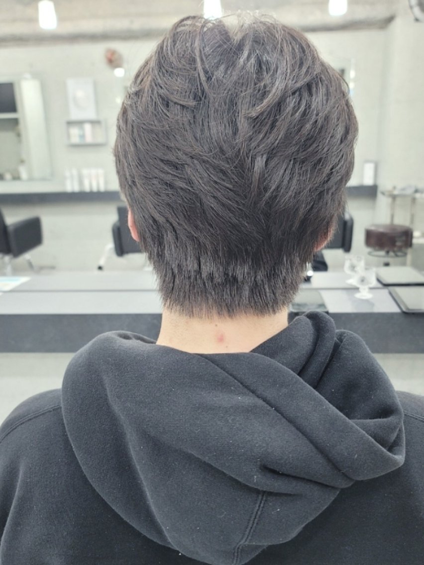 ショート メンズ ショートヘア ❇️安達 優心❇️ レイヤー/艶髪特化のヘアスタイル