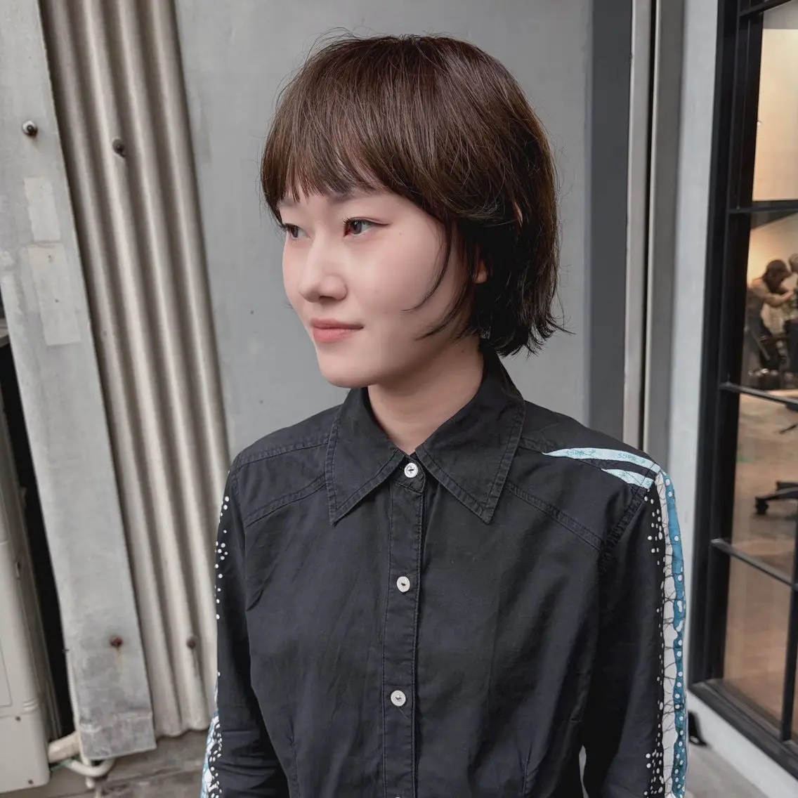 ショート カット ヘアカラー メイ🩰ブリーチなし ダブルカラーのヘアスタイル