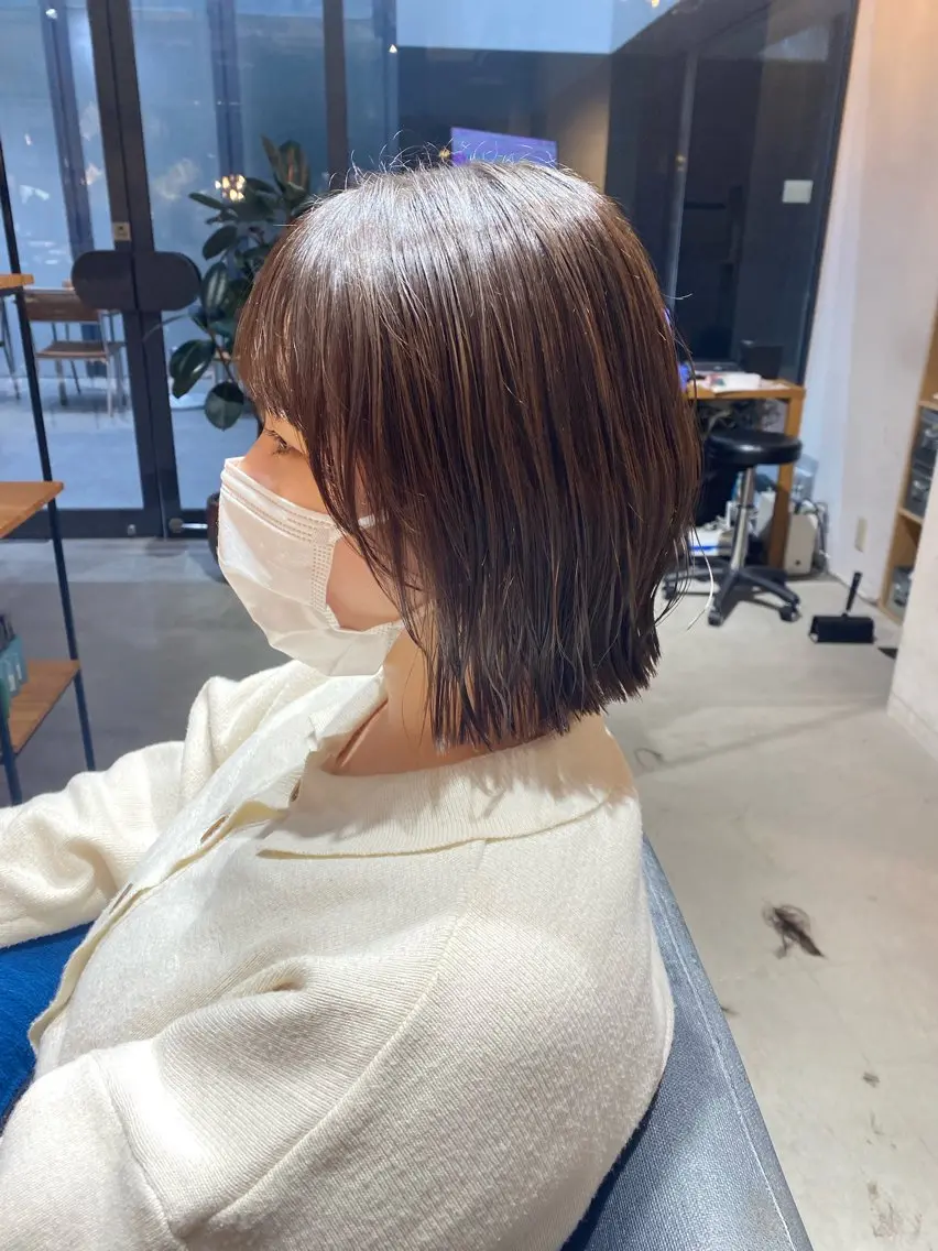 ショート ボブ 山本 琴葉 /ボブ /切りっぱなしボブのヘアスタイル