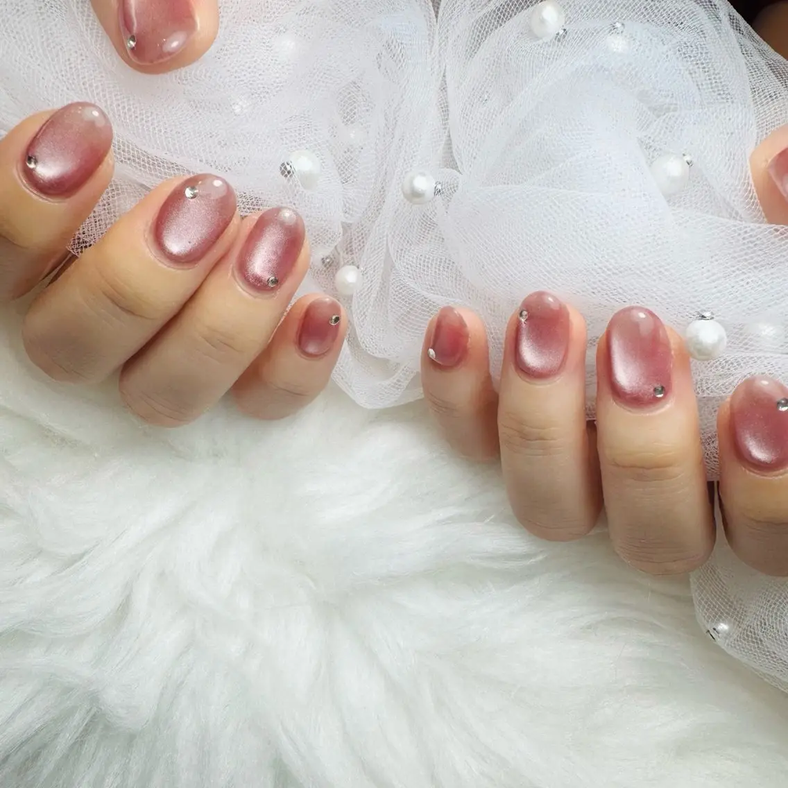 ネイル マグネットネイル ハンドネイル Lilibeauty salonのネイルデザイン