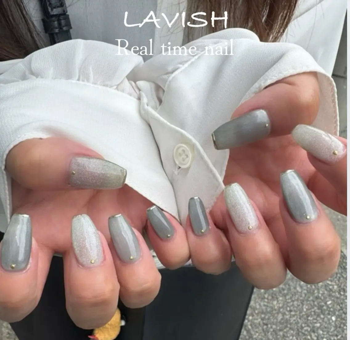ネイル LAVISH 大和店 emi・:*+のネイルデザイン