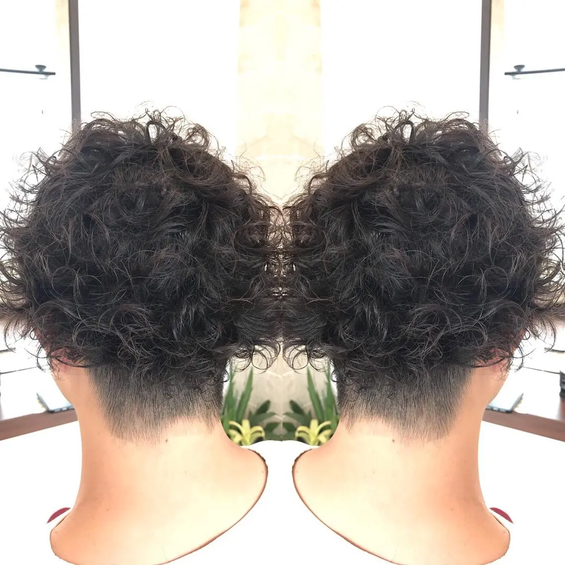 ショート パーマ メンズ カット パーマ 柿沼  洸太のヘアスタイル