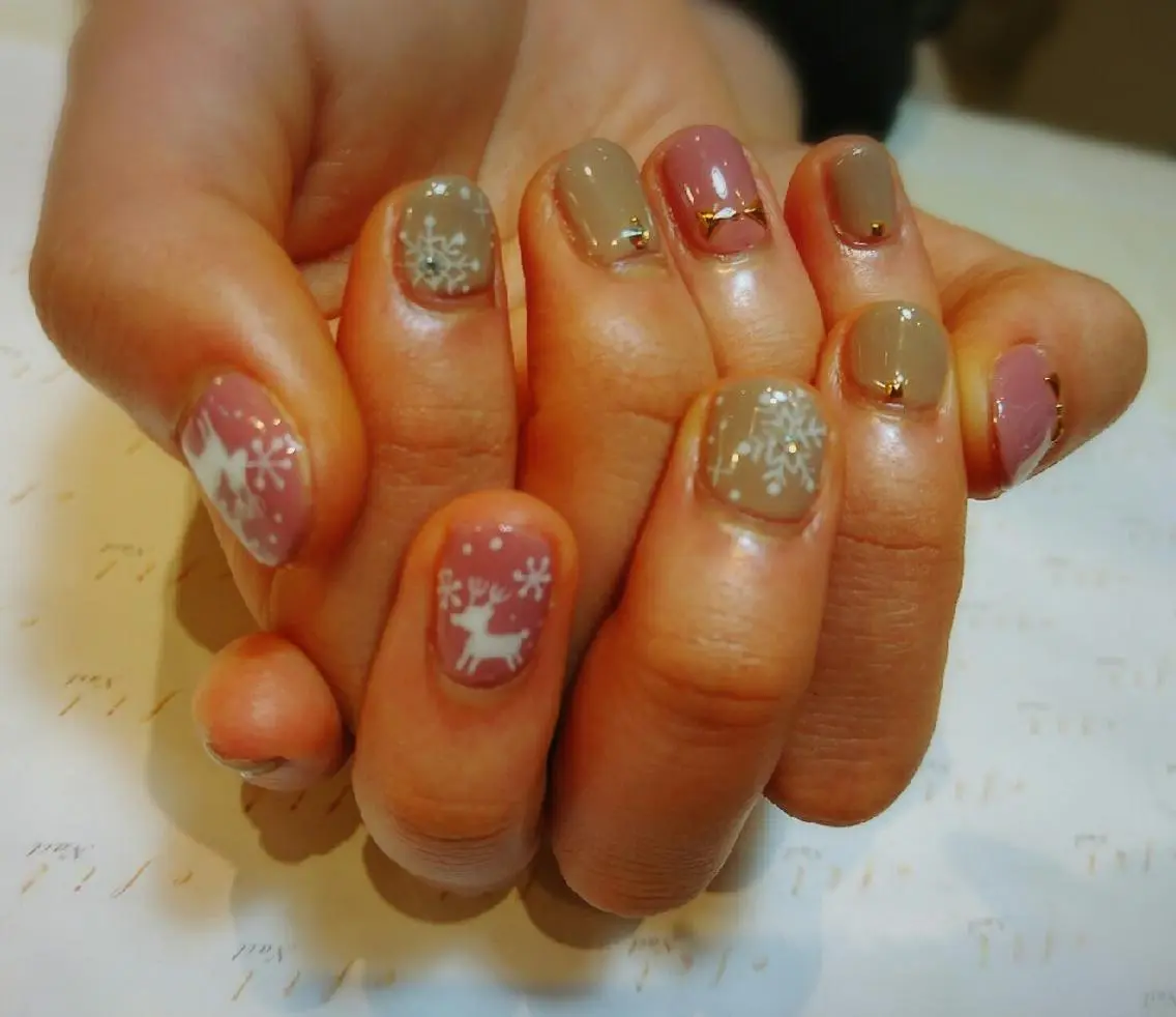 ネイル アートネイル 持ち込み みー shakushiroのネイルデザイン