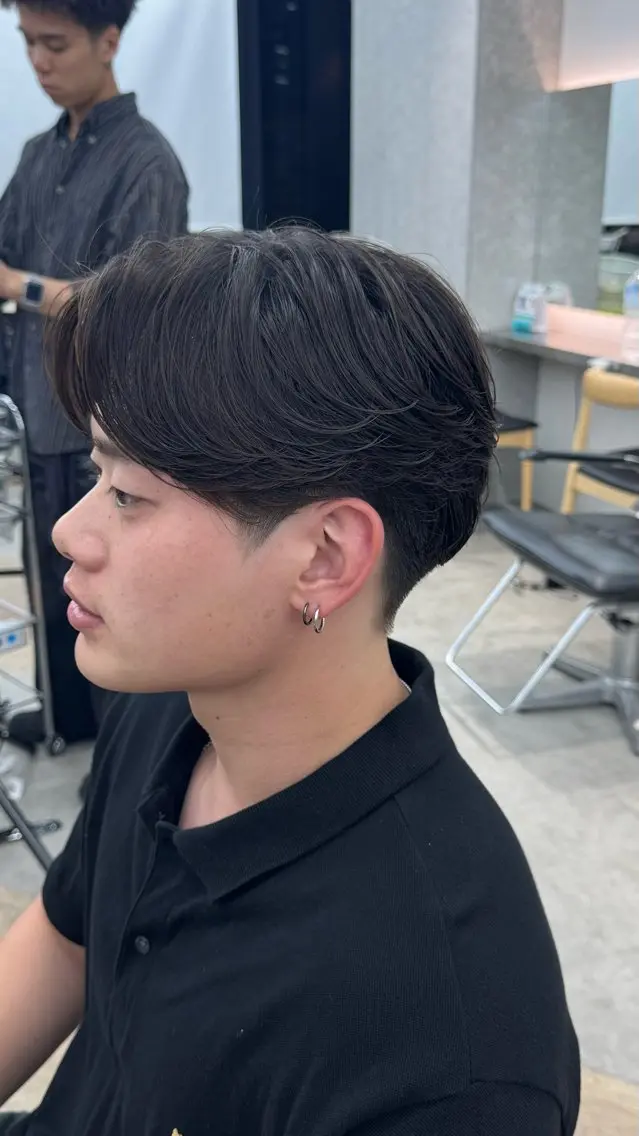 パーマ メンズ メンズパーマ ニュアンスパーマ カット パーマ 名古屋メンズパーマ 秀虎のヘアスタイル