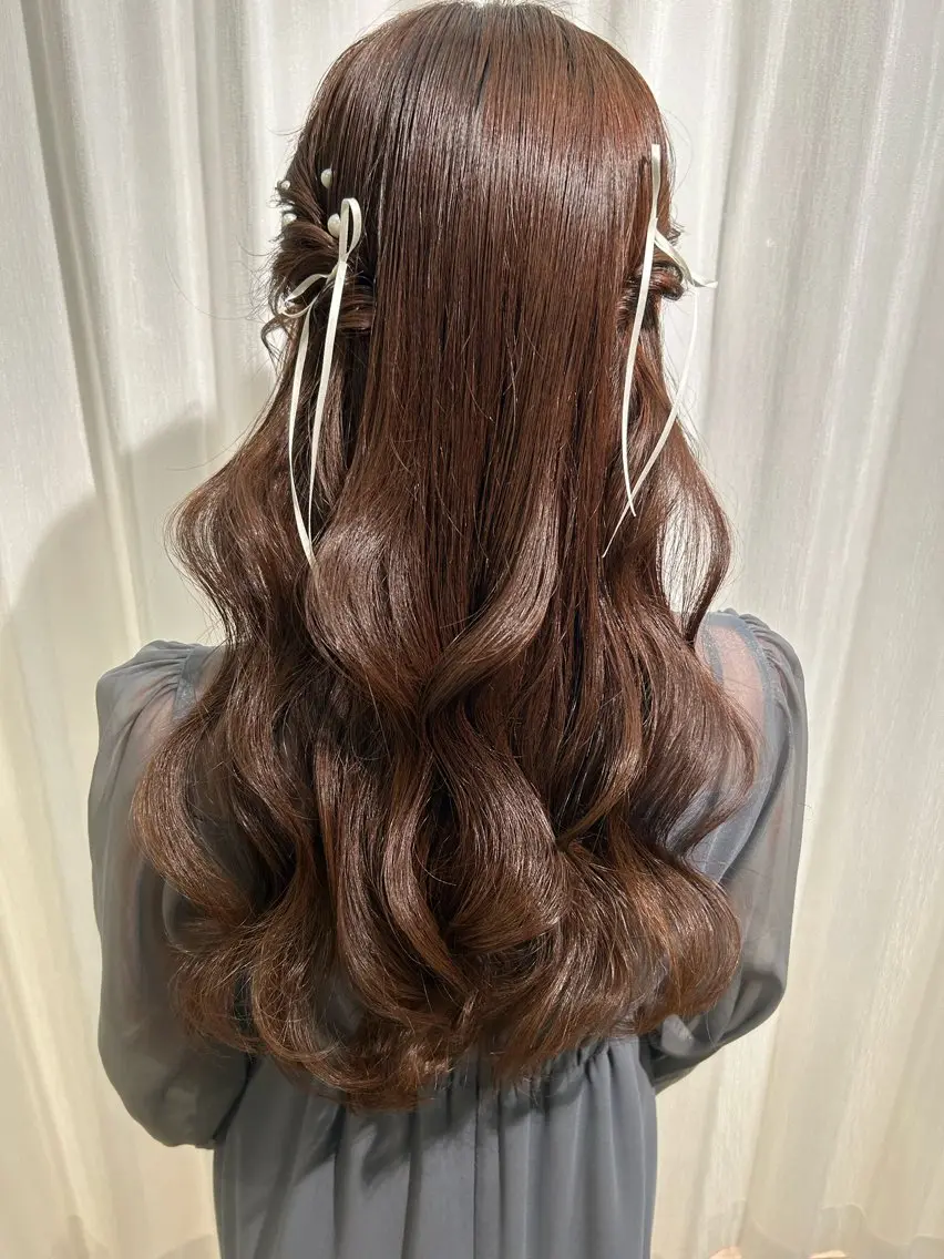 ロング ヘアアレンジ 大阪/ヘアアレンジ /似合わせset💐のヘアスタイル