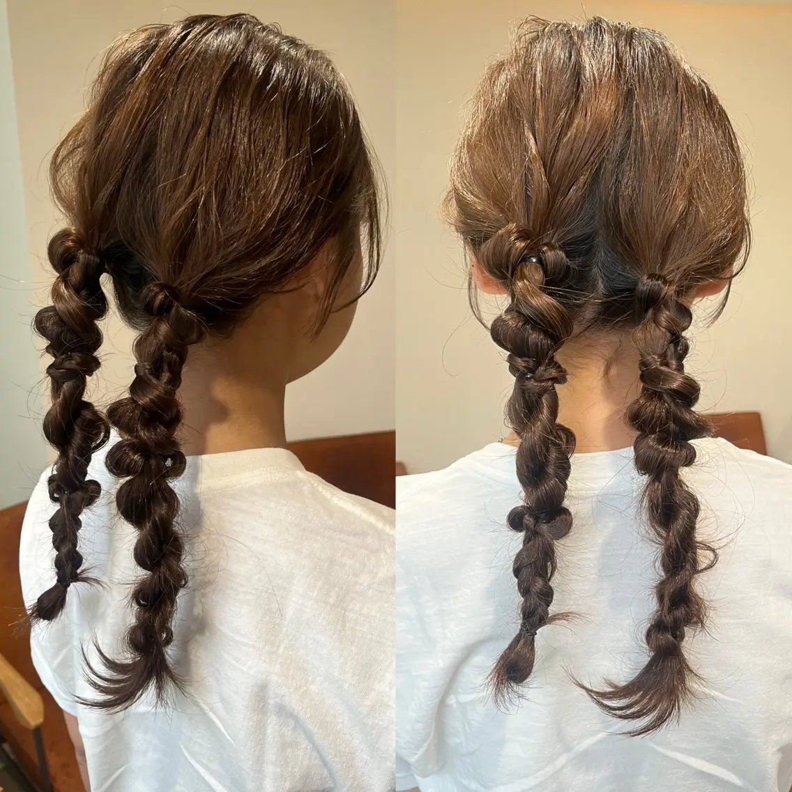 ニュアンス柔らかなナチュラルな【ヘアセット】が好評✨ブライダル経験を生かした骨格似合わせセットで1日崩れません😌の写真