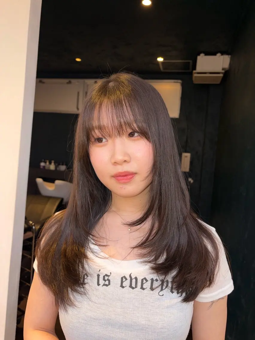 ロング ミナ /海外スタイルのヘアスタイル