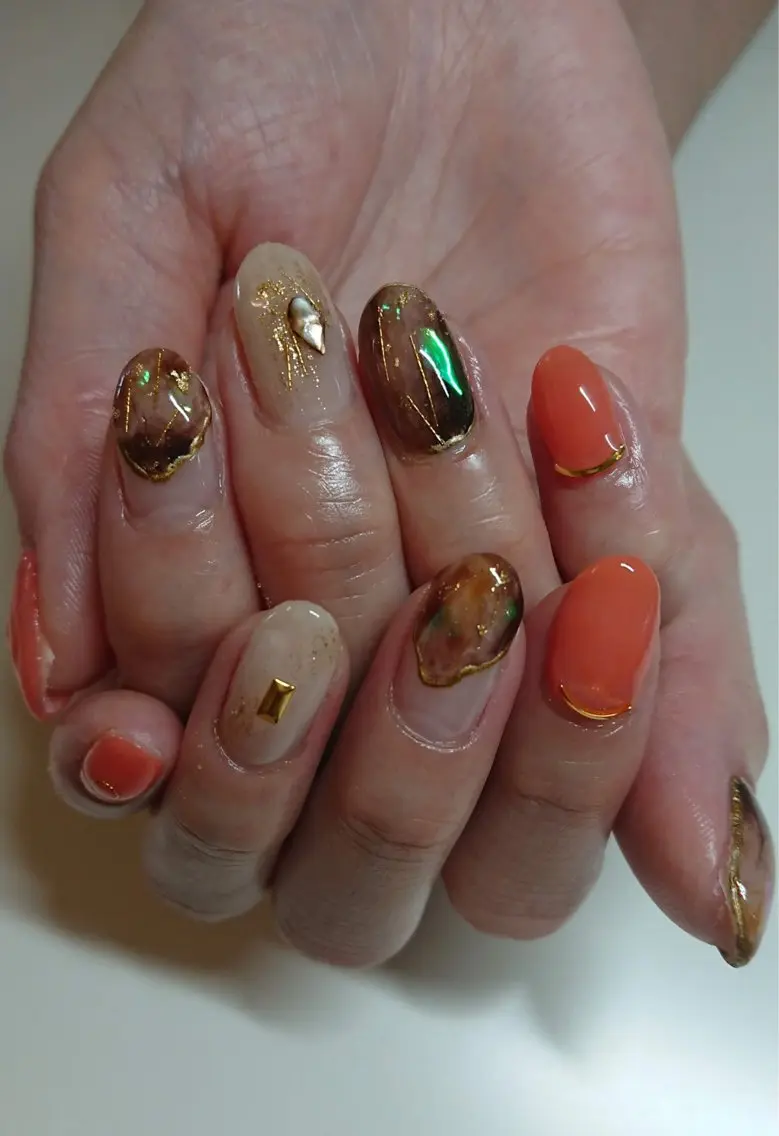 ネイル 持ち込み Nail salon Loaのネイルデザイン