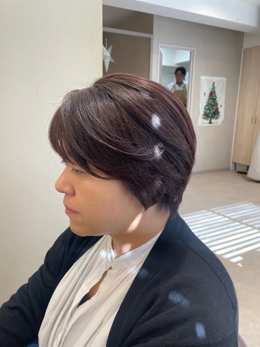 ショート ショートヘア 小川 泉美のヘアスタイル