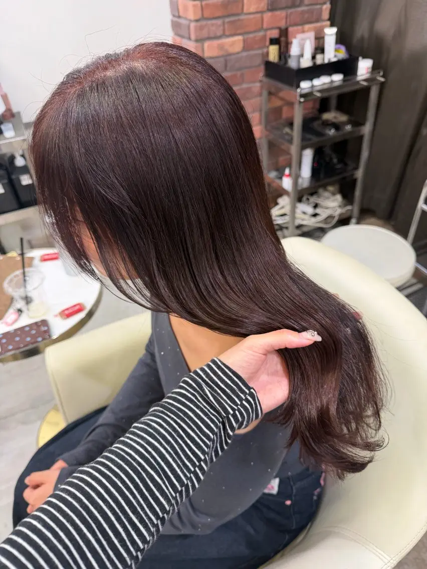 カラー ヘアカラー トリートメント 似合わせcut & color🩷サツキのヘアスタイル