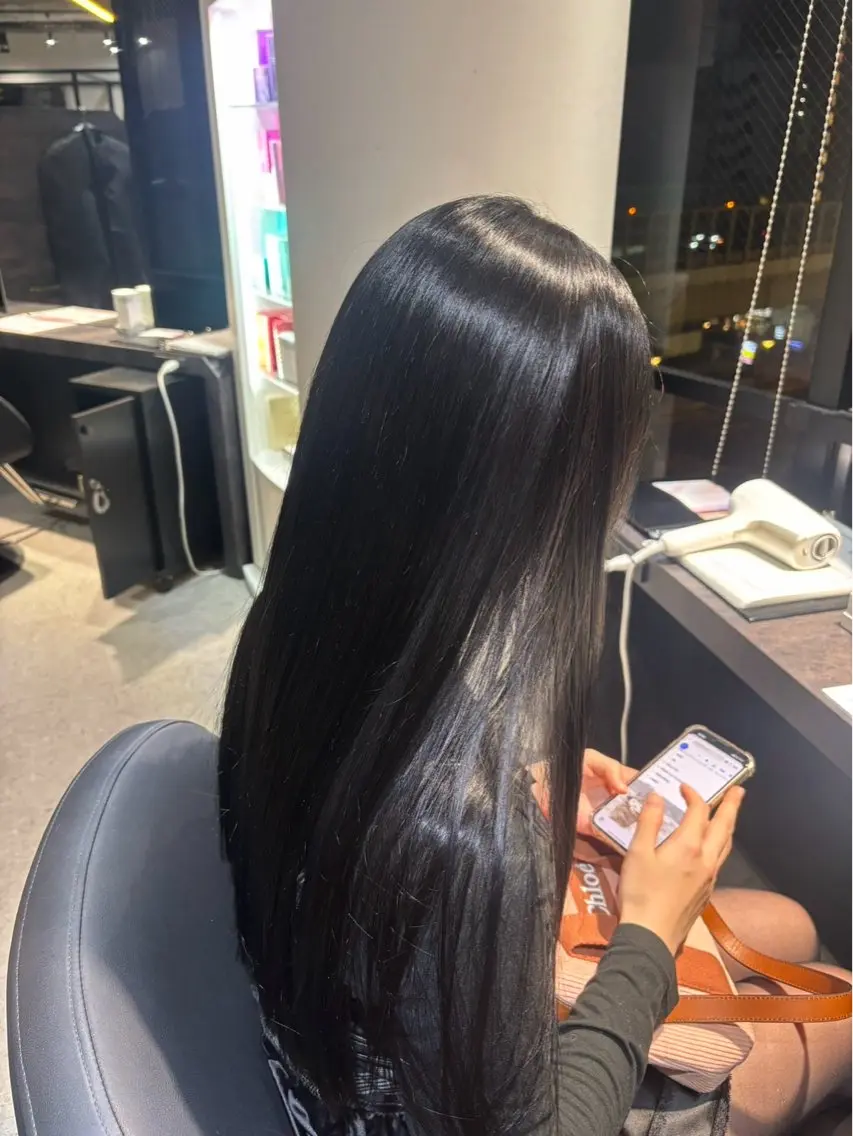 縮毛矯正 森下 美穂のヘアスタイル