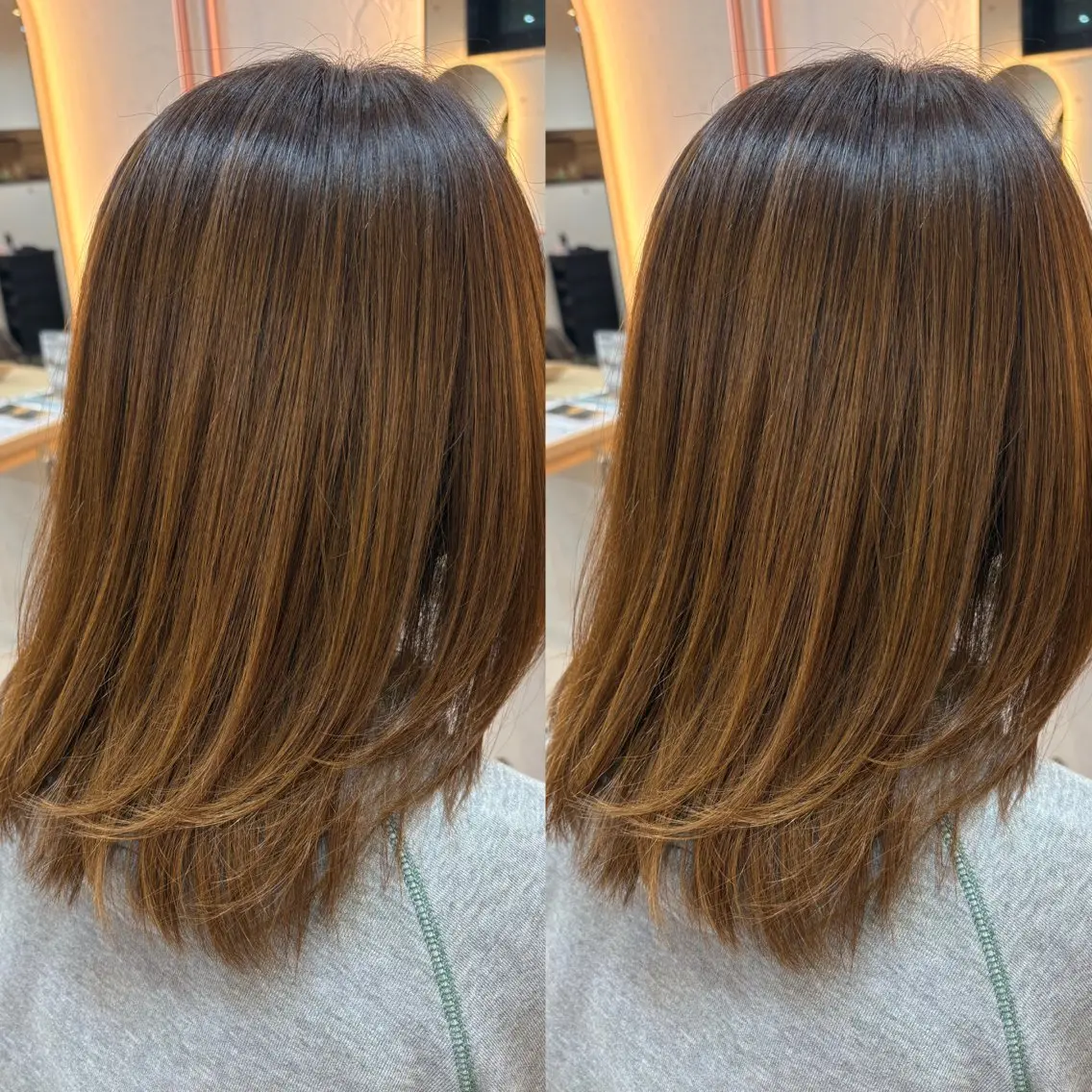 セミロング レイヤーカット モデル様募集中🌟 みゆのヘアスタイル