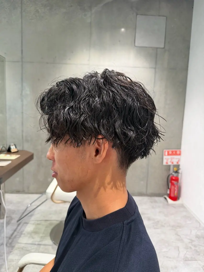 パーマ メンズ メンズパーマ ツイストスパイラルパーマ スパイラルパーマ メンズ/レイヤー ✨辻 日向のヘアスタイル