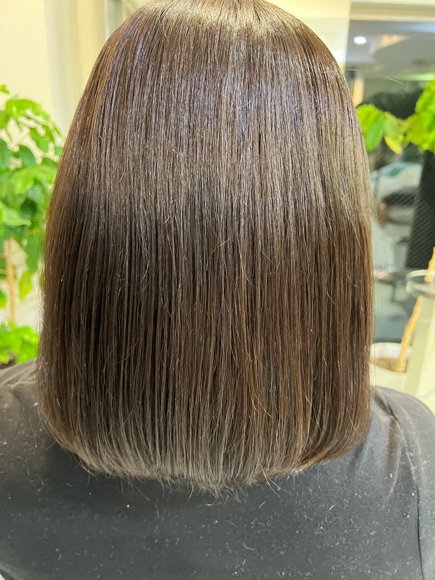 ミディアム 多田 樹蘭のヘアスタイル