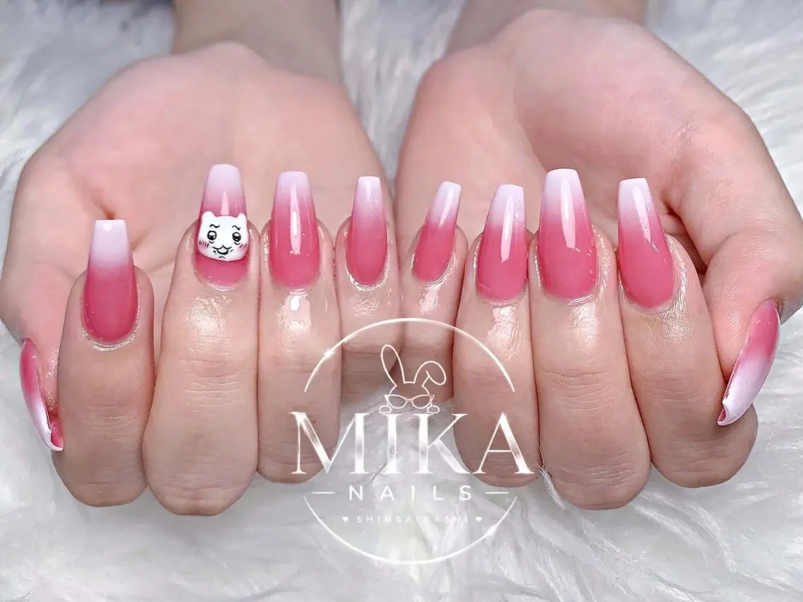 ネイル アートネイル チークネイル ドット フットネイル フレンチネイル ハンドネイル Mika Nailsのネイルデザイン