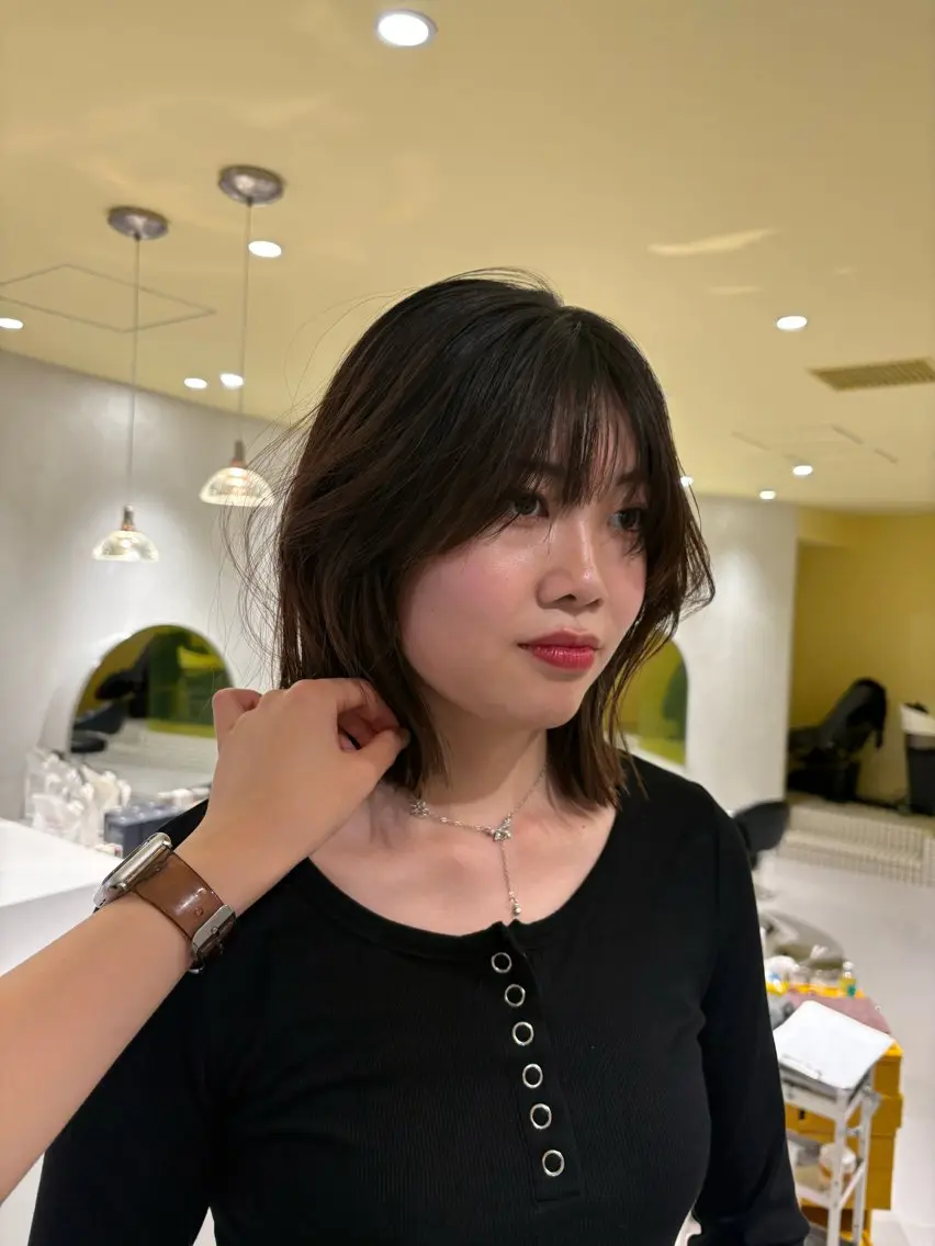 ショート 한국에English OK🌼unaのヘアスタイル