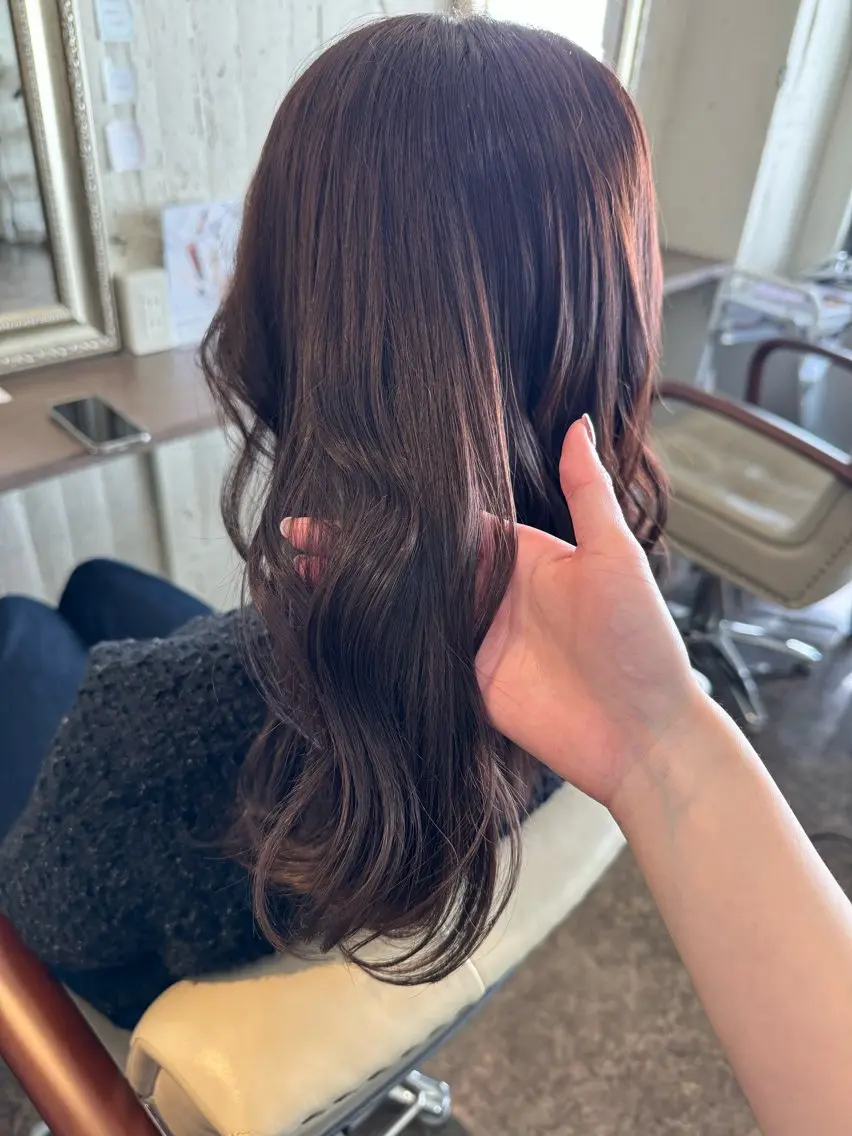 セミロング カラー ブラウンカラー 🌷MAYU 🌷のヘアスタイル