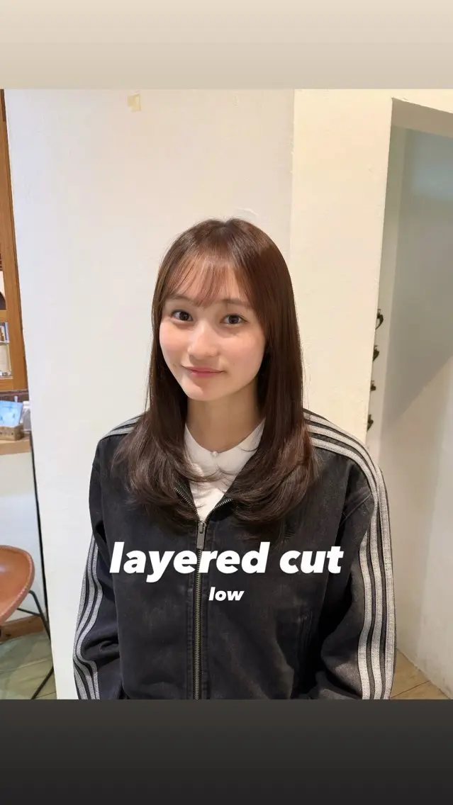 セミロング レイヤーカット Meguro/ レイヤーカット⭐️のヘアスタイル