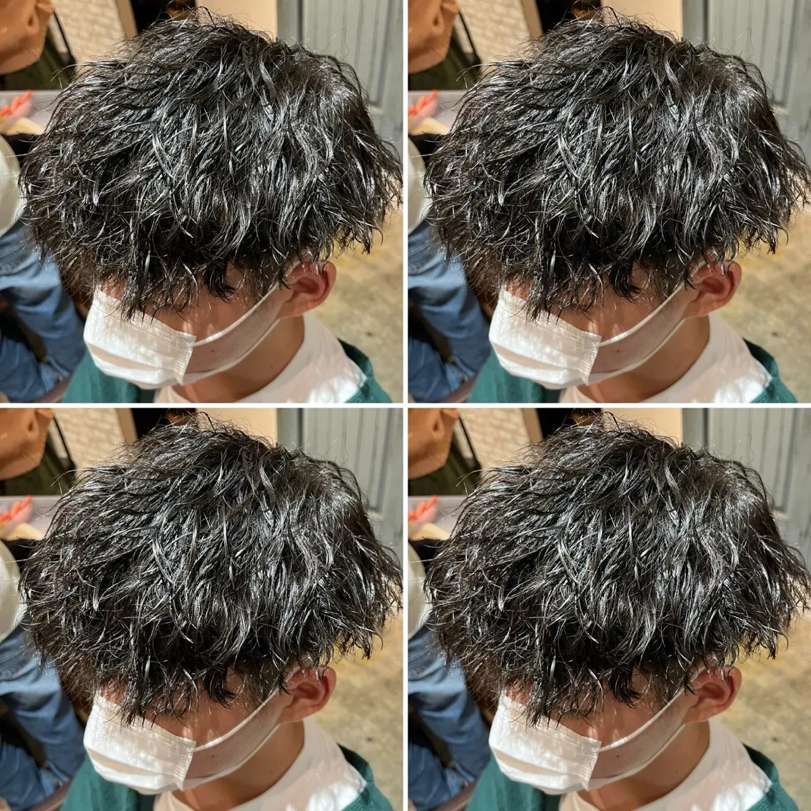パーマ メンズ カット パーマ トリートメント ヘアセット メンズパーマ特化 望月謙二郎のヘアスタイル