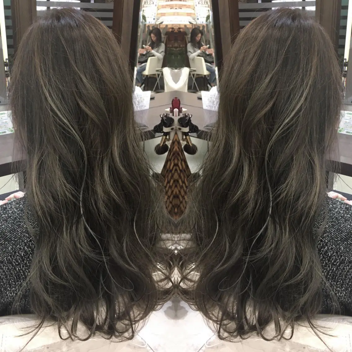 ロング カラー 寺内 紳悟のヘアスタイル
