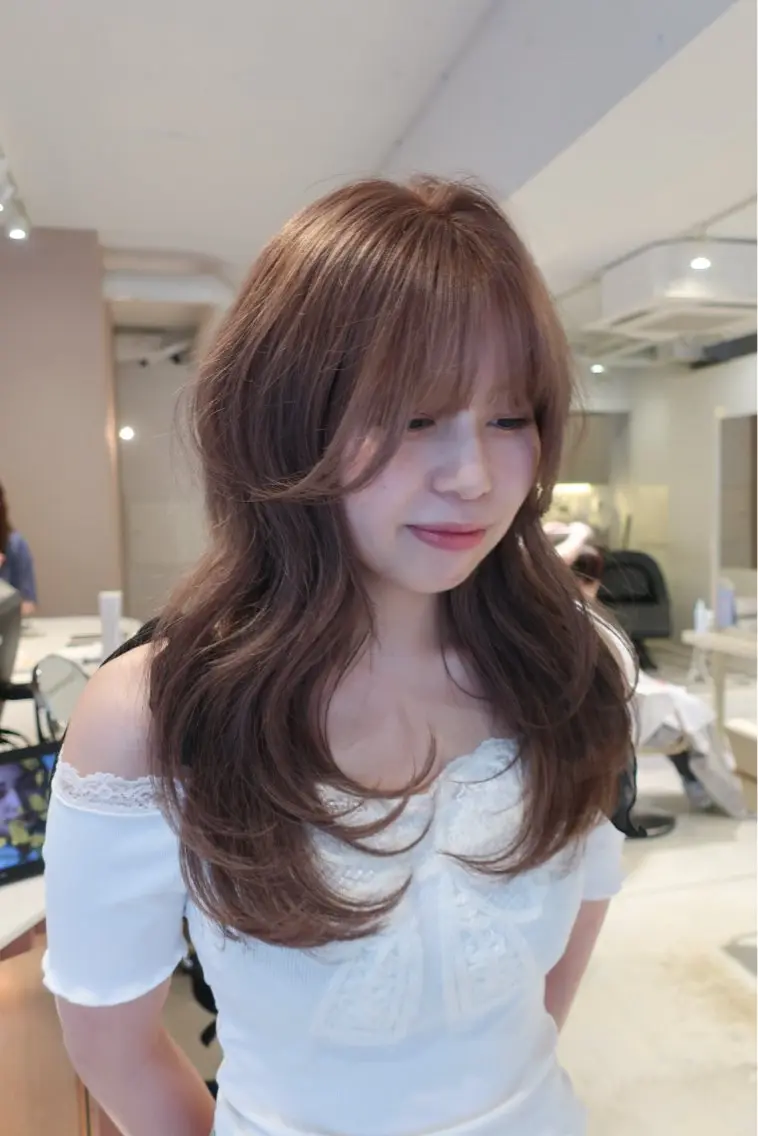 ロング 京都烏丸- イノウエ ツムギのヘアスタイル