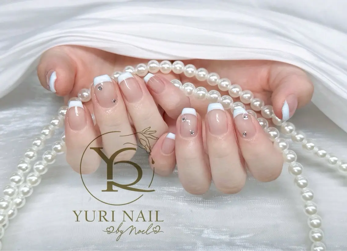ネイル チークネイル フットネイル フレンチネイル グラデーション キラキラネイル ハンドネイル フットネイル ハンドケア YURI Nail Funabashiのネイルデザイン