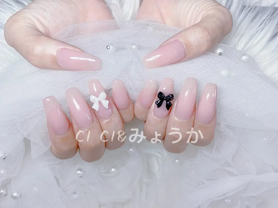 《限定クーポン》初回ソフトジェルオフ無料❤️チップスカルプワンカラー 550円のパーツ2個プレゼント 7980の写真
