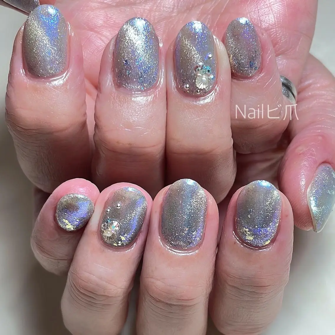 ネイル マグネットネイル Nail ビ爪のネイルデザイン