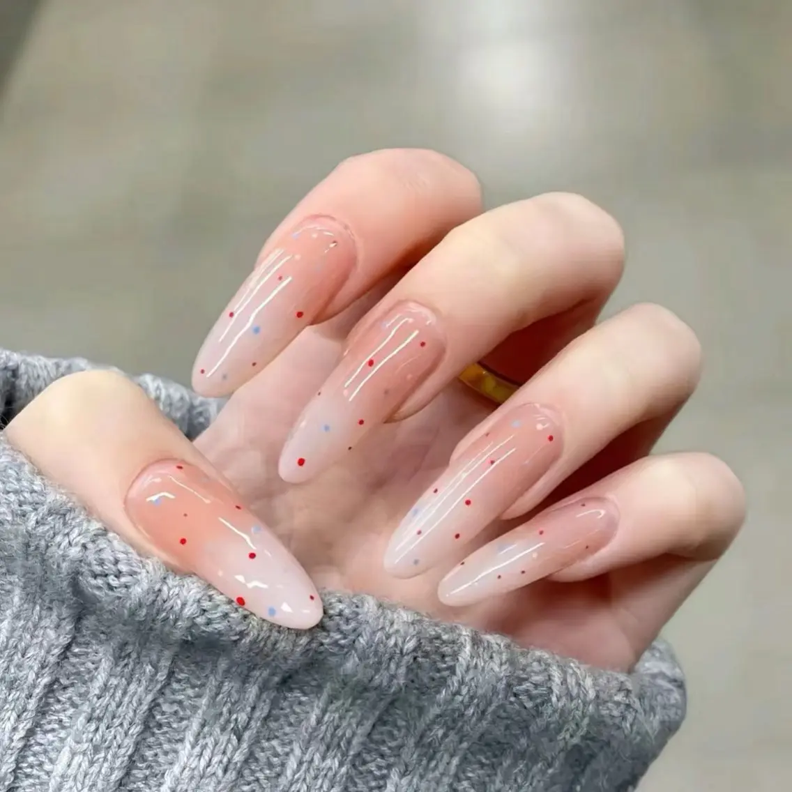 ネイル ジェルネイル ネイルチップ ハンドネイル MoMoA Nail ネイル長さ出し専門店のネイルデザイン