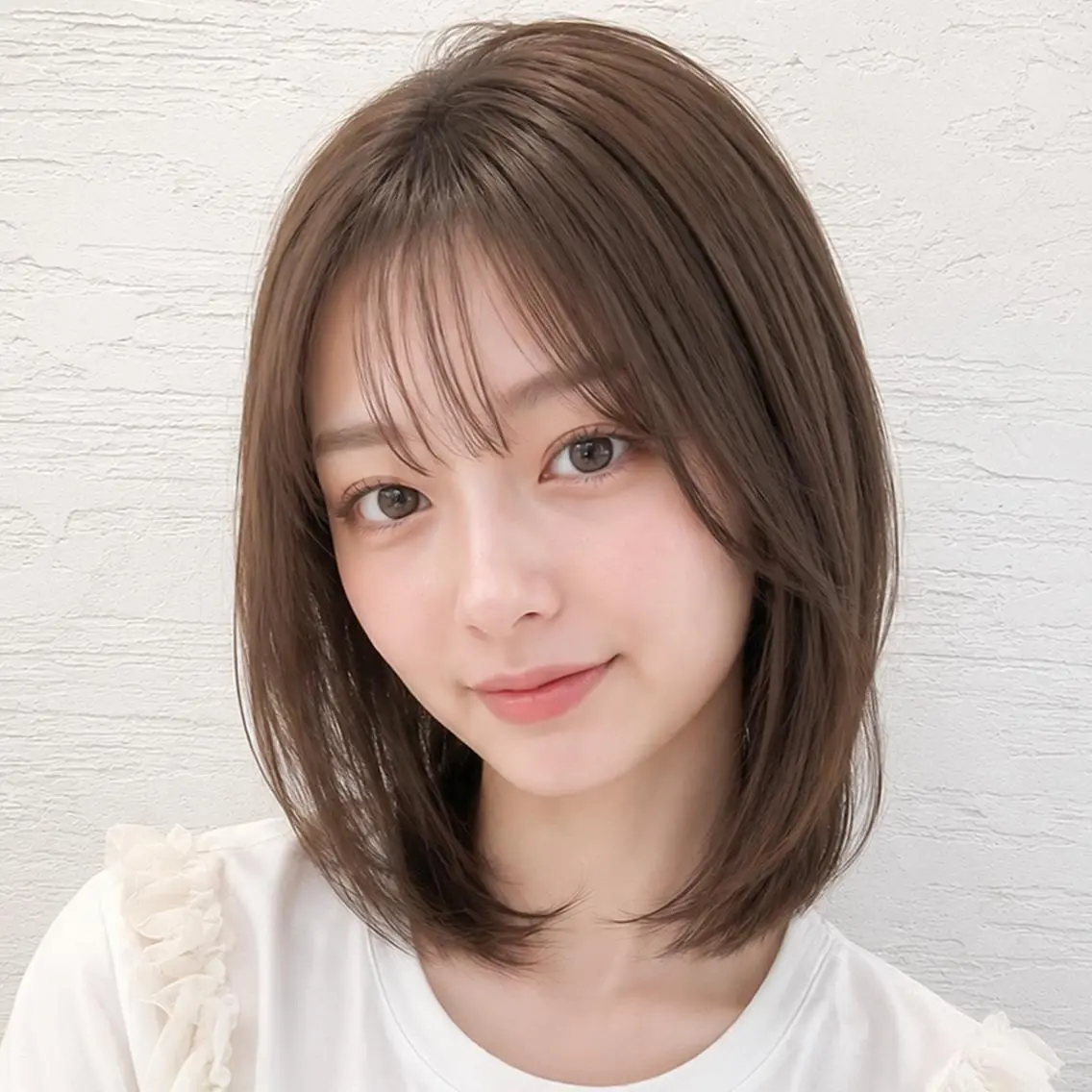 ショート 松山彩香💎艶髪💎 ロング／透明感カラーのヘアスタイル