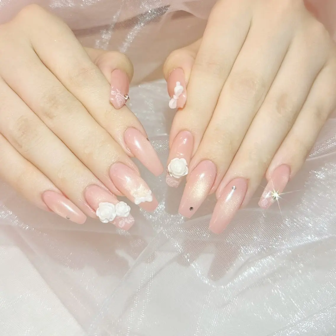ネイル マグネットネイル ハンドネイル SALON DOUDOUのネイルデザイン