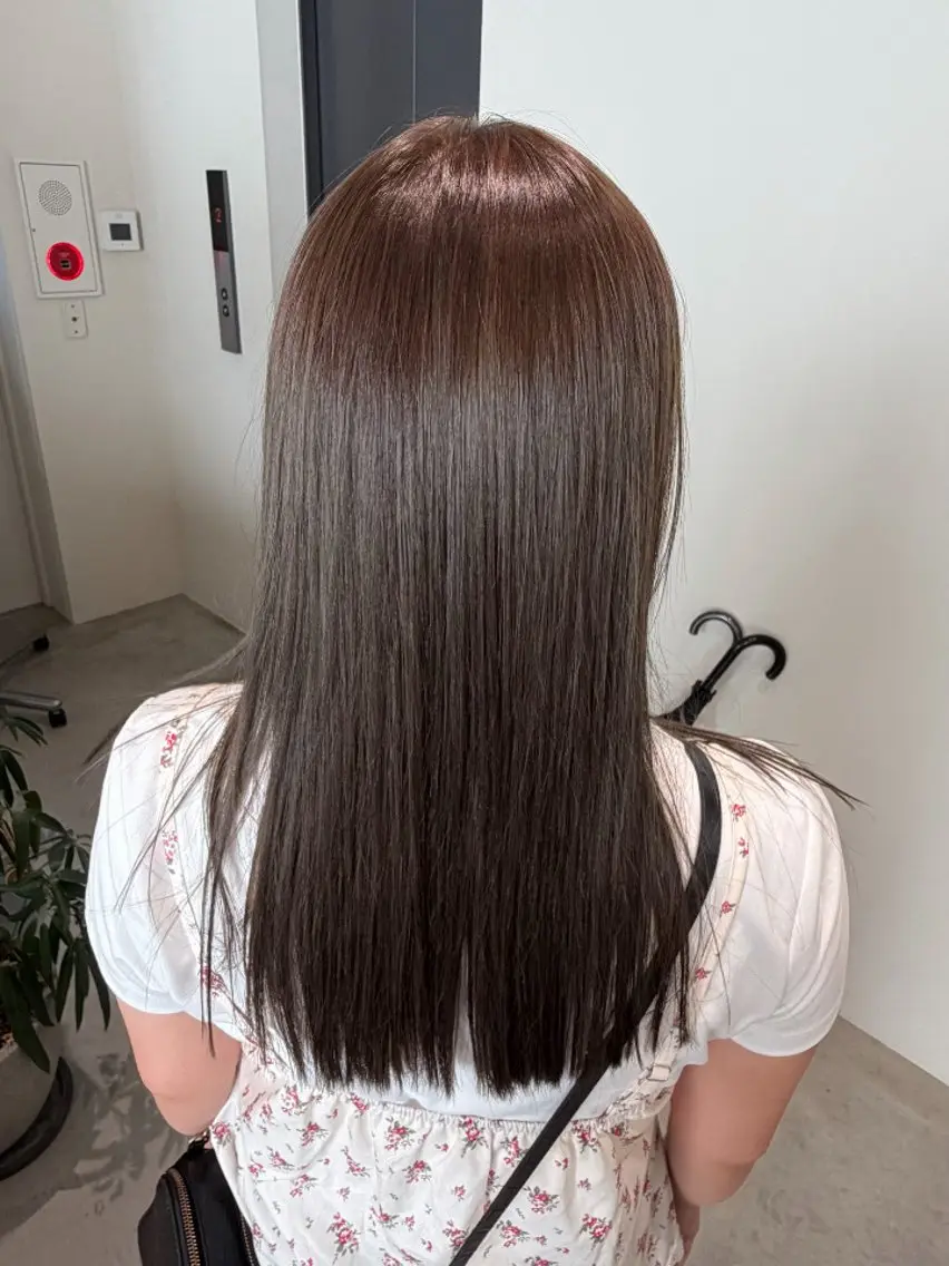 ロング カラー 谷口 舞のヘアスタイル