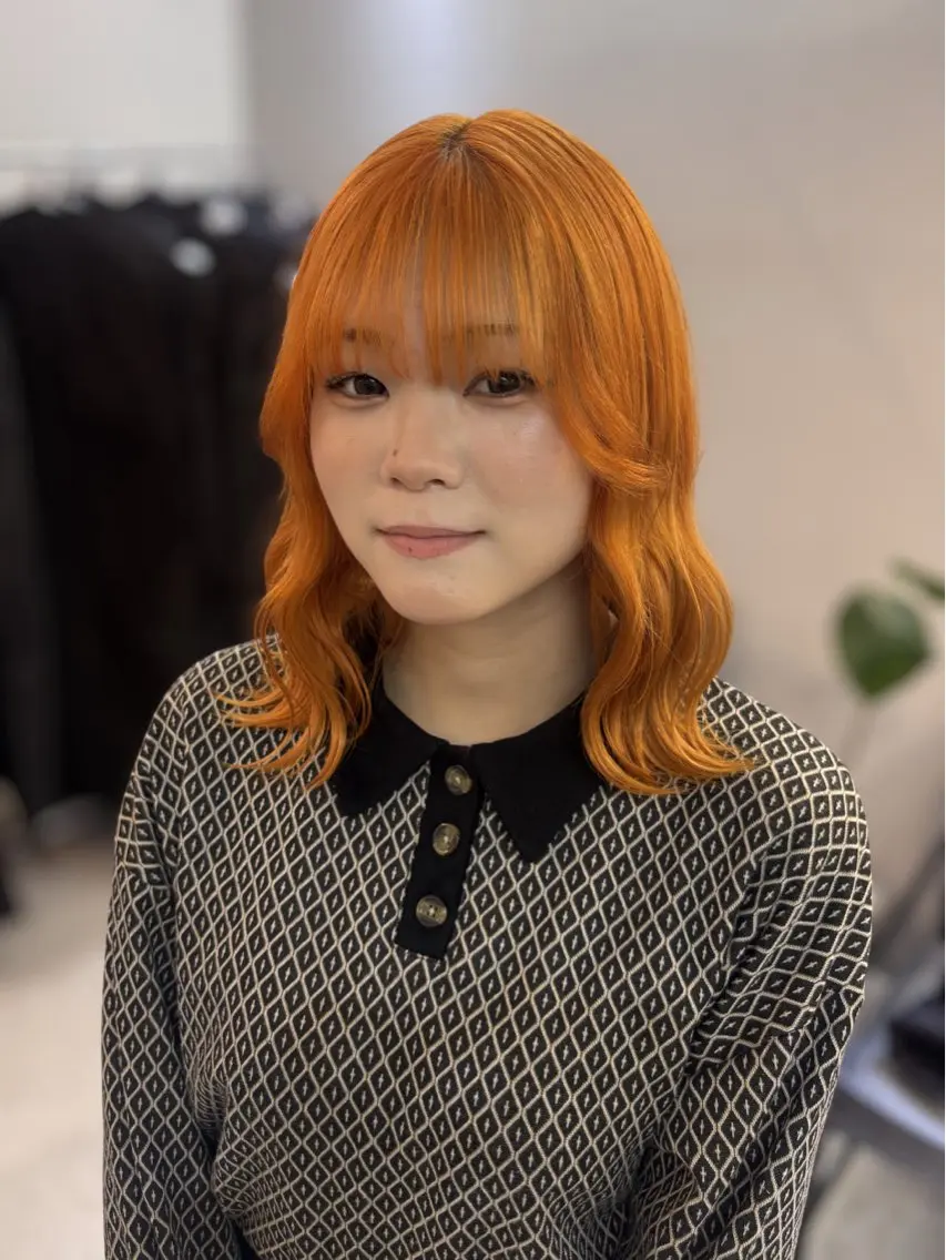 ミディアム カラー The Ect Q'n🍑MOMOのヘアスタイル
