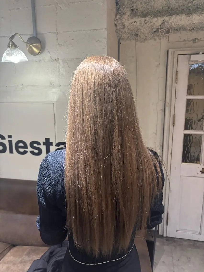 ロング ヘアカラー トリートメント 🍀うる艶カラー🍀 ayuのヘアスタイル