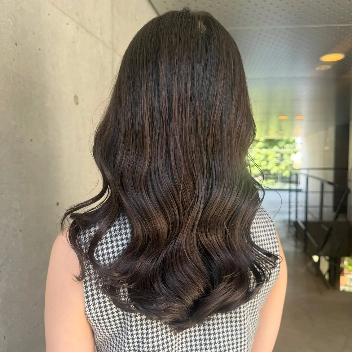 ミディアム パーマ パーマ 韓国風パーマ🌿コテ 巻き風パーマ/るいのヘアスタイル