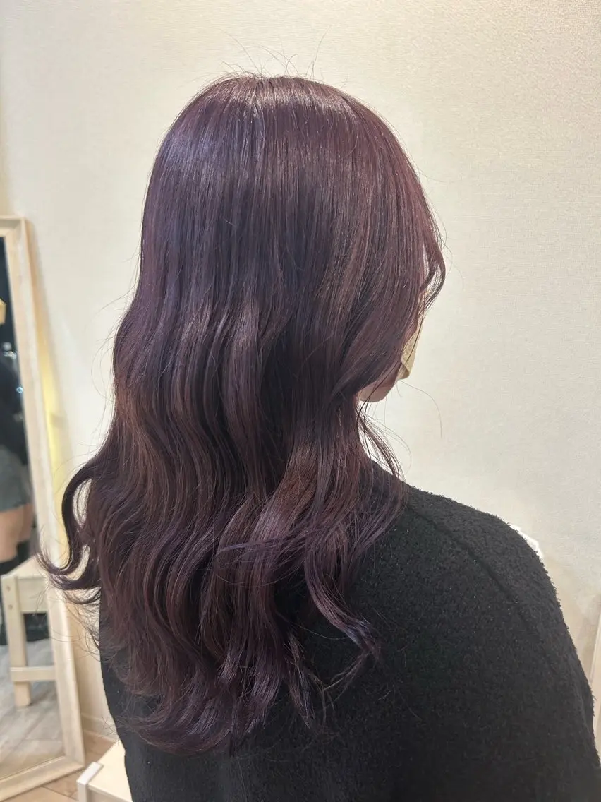 セミロング ヘアカラー トリートメント 🦖manami 🦖のヘアスタイル
