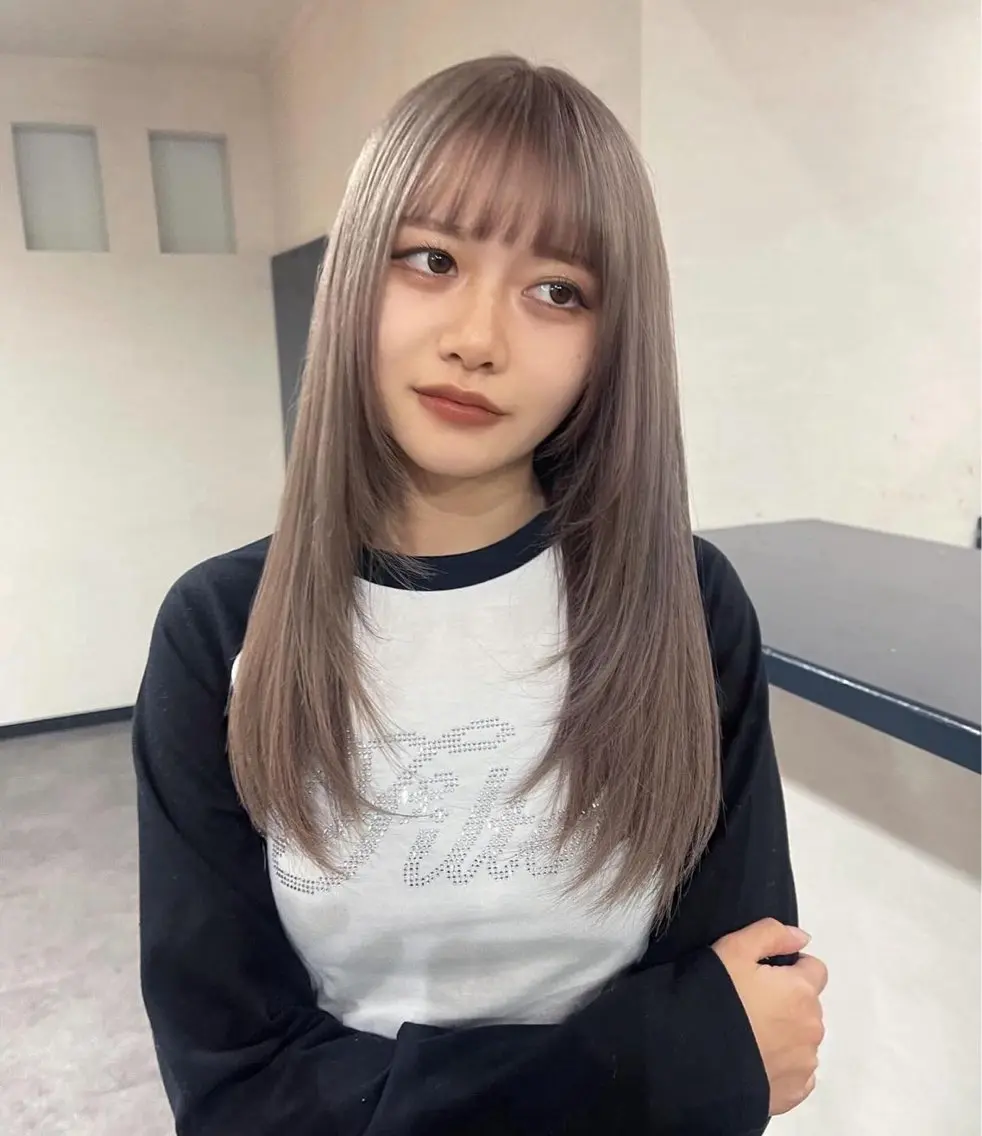 カラー ヘアカラー 掛川美容師 chikakoのヘアスタイル
