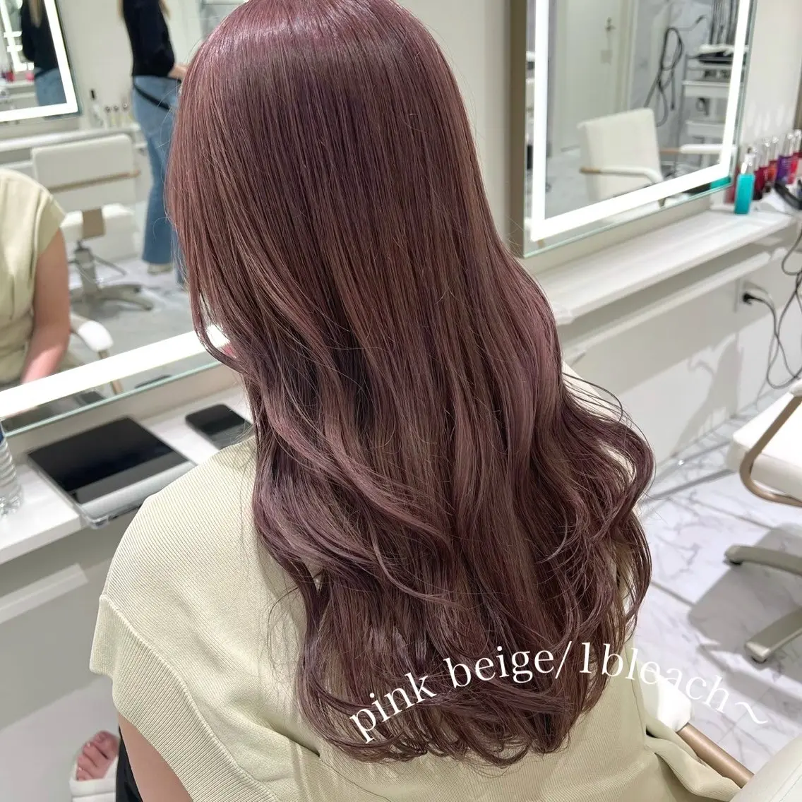 ロング カラー ロング カット ヘアカラー トリートメント ParveMix 🪽鳥取彩花のヘアスタイル