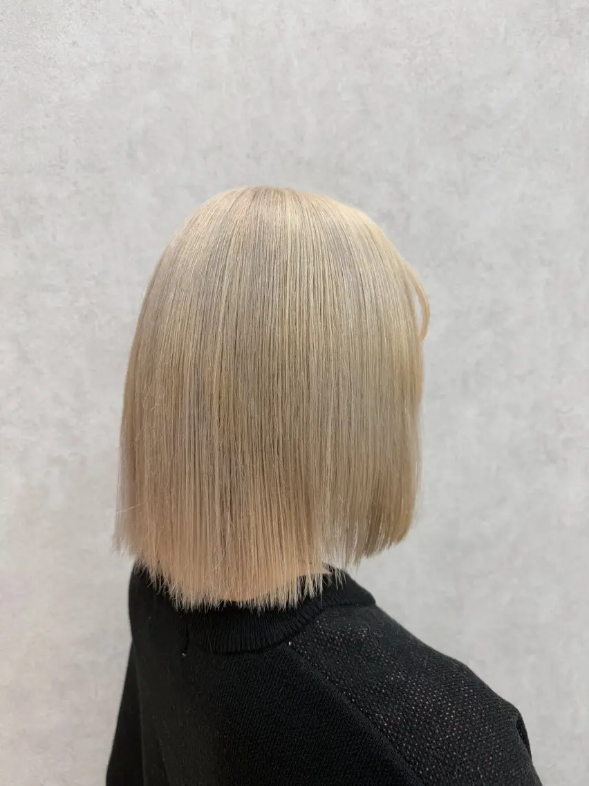 【1回で明るくしたい方向け‼️】トリプルカラー🫧✨の写真