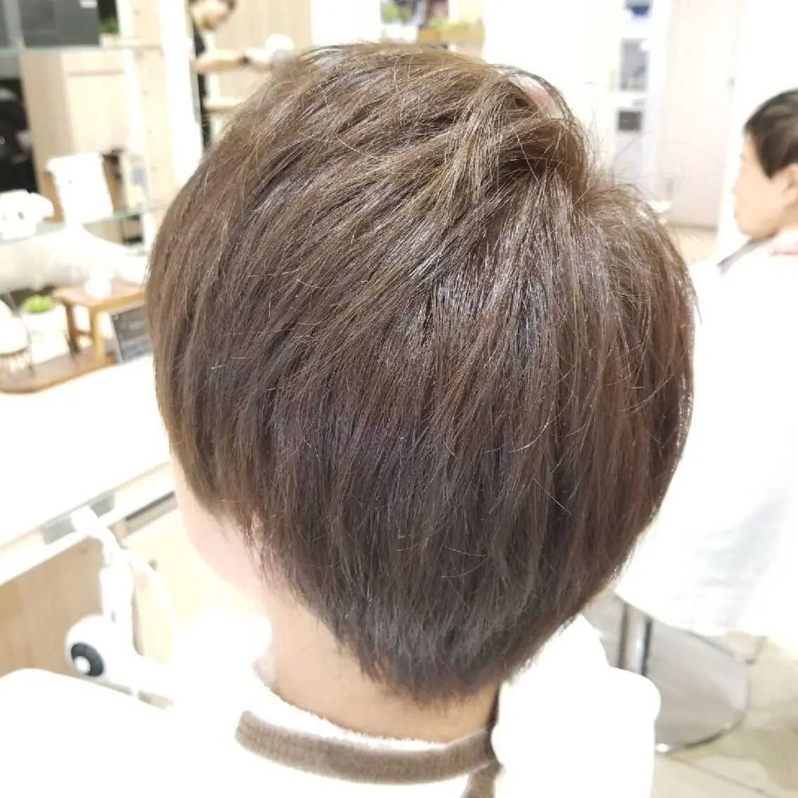 ショート カラー メンズ 山内 佐江子のヘアスタイル
