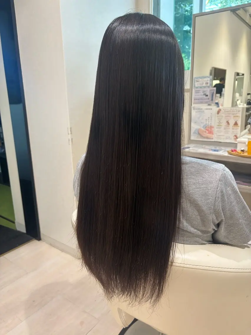 毛先メンテナンスカット&毛量調整✂️¥2,000の写真