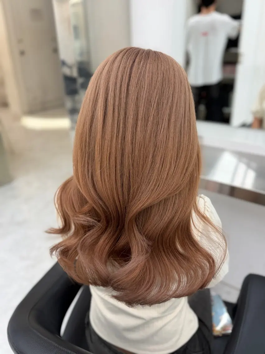 ロング カラー ヘアアレンジ ヘアカラー トリートメント 透明感カラー🎀艶髪 Anju/渋谷🎀のヘアスタイル