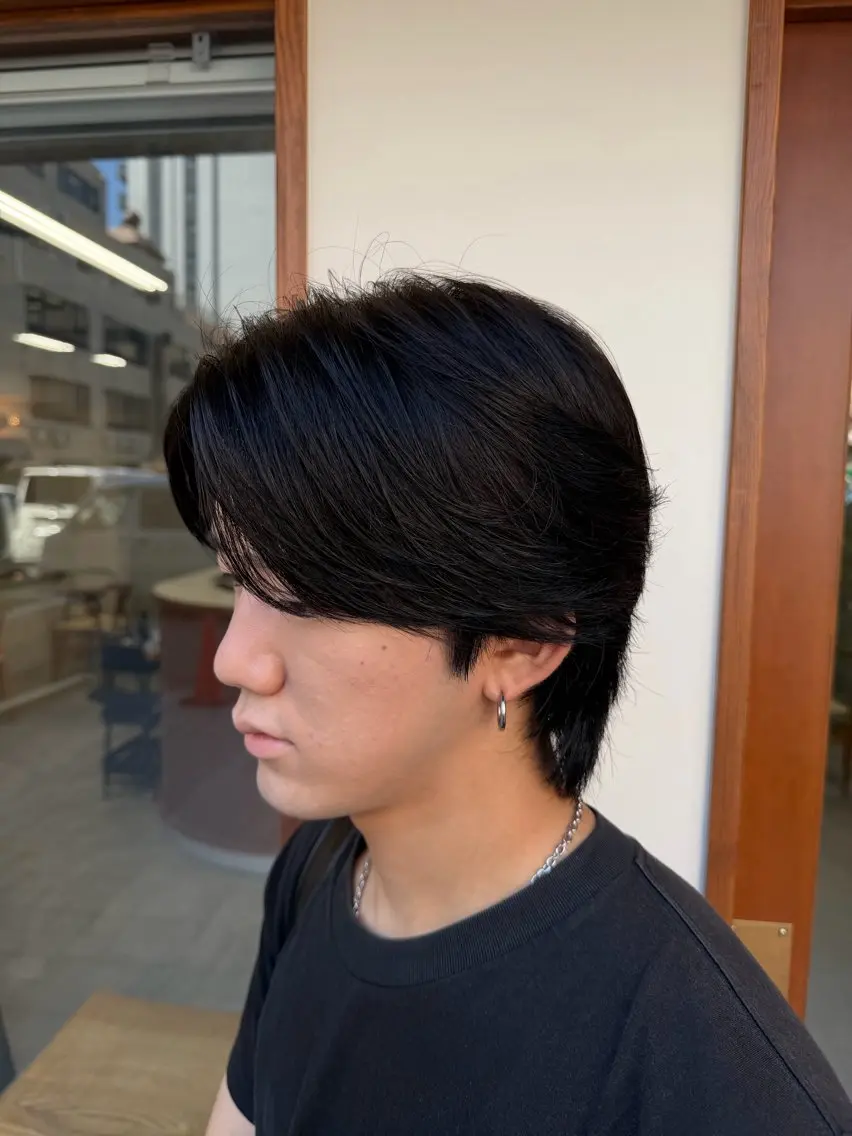 ロング カラー パーマ カット 縮毛矯正 縮毛矯正特別価格🔥 宇宙のヘアスタイル