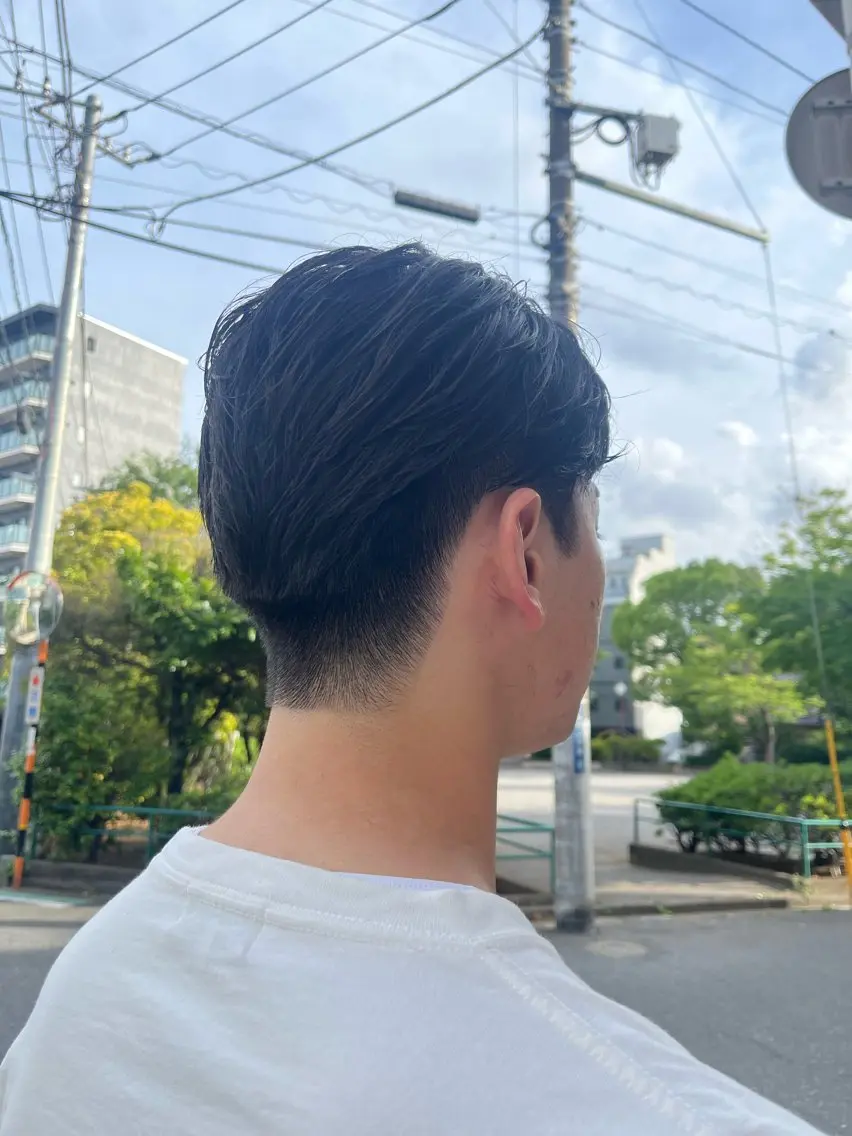 ショート メンズ 関 紫雲（ｾｷﾚﾝｹﾞ）のヘアスタイル