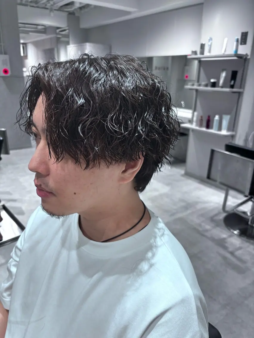 パーマ メンズ カット パーマ 🐺池袋 / メンズ パーマ / 高橋空楓のヘアスタイル