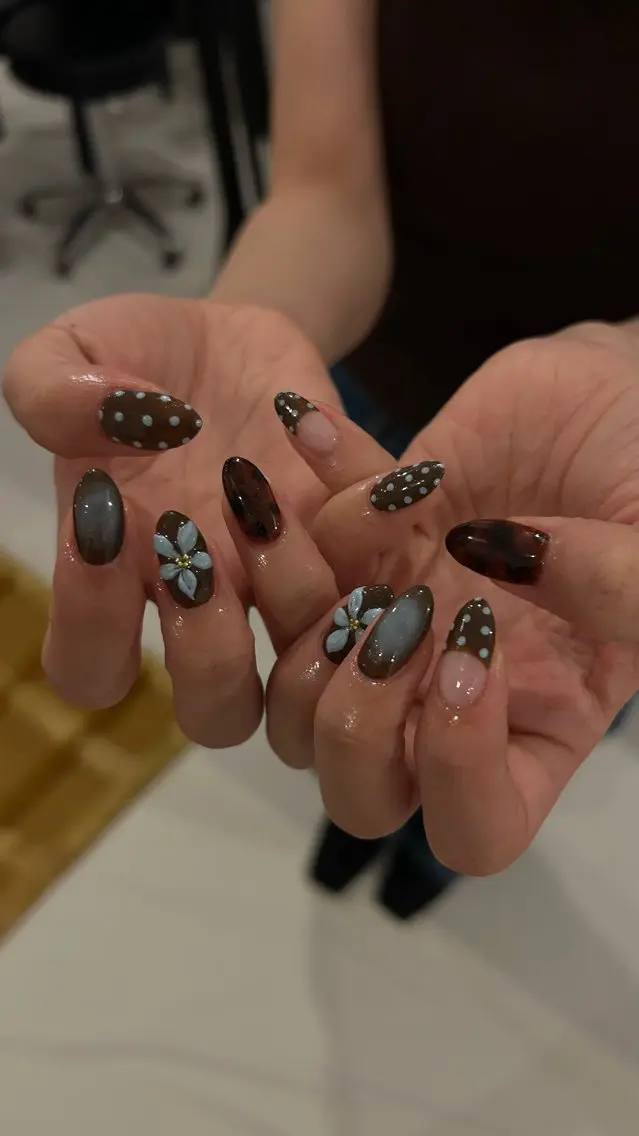 ネイル ハンドネイル mira☼ 𐦍 ☼ nailのネイルデザイン