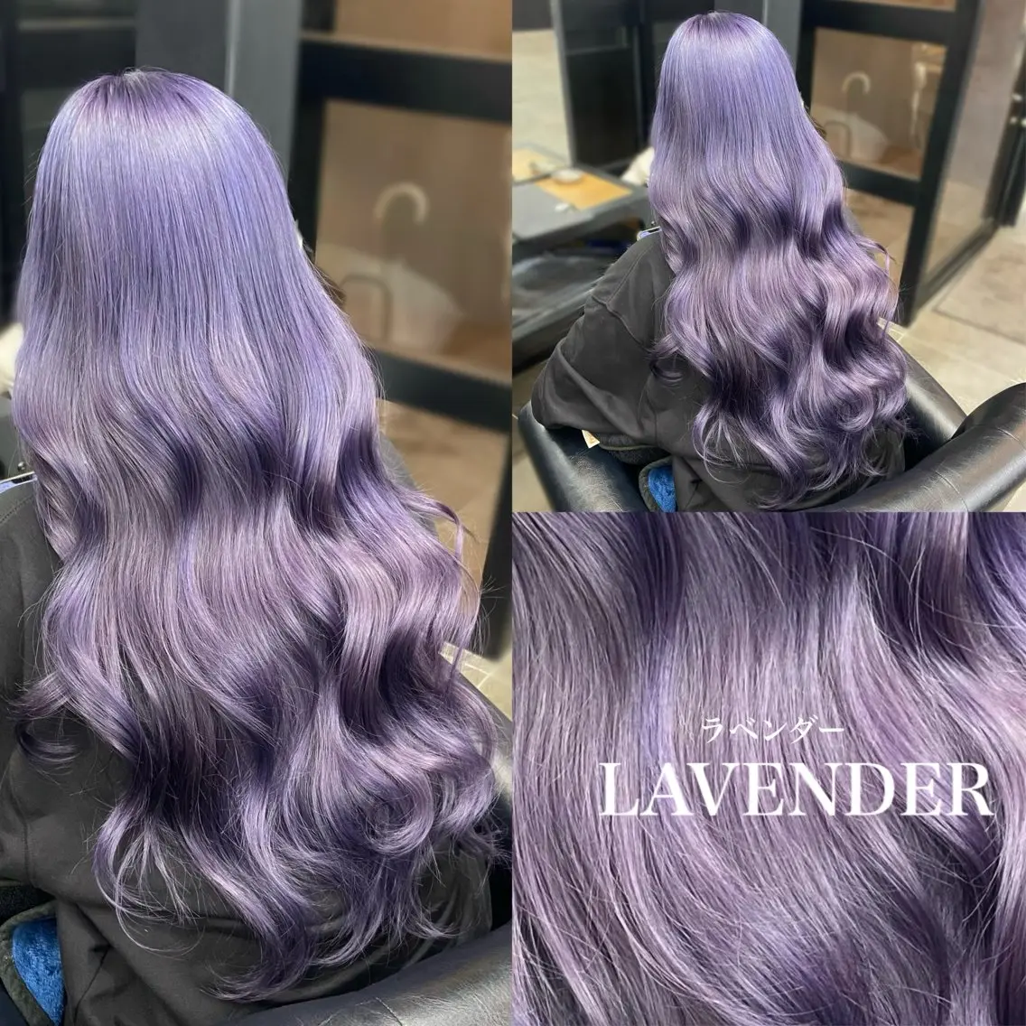 ロング カラー ブリーチ 縮毛矯正 ヘアカラー 韓国風・透明感カラー 💫ami💫のヘアスタイル